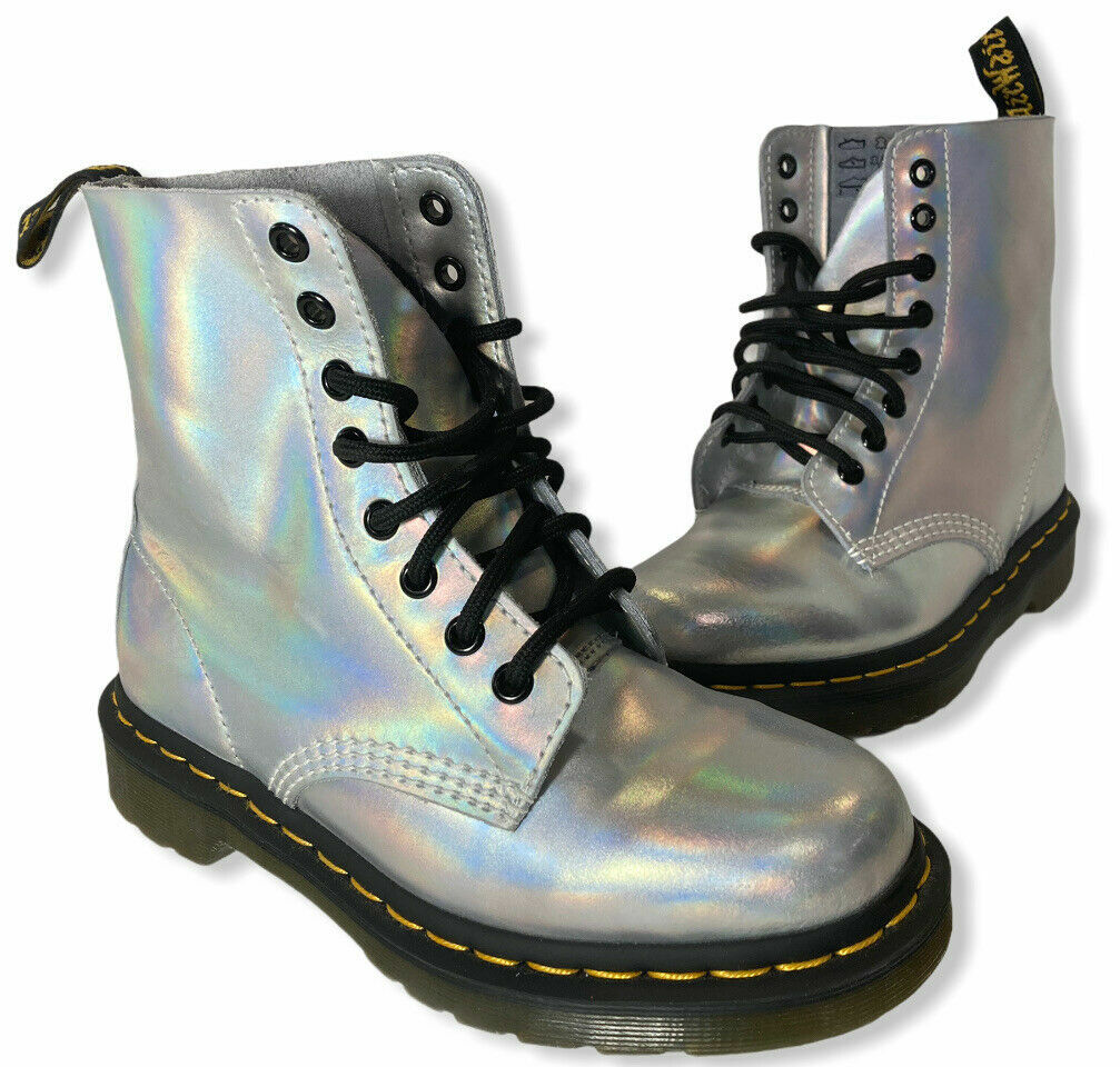 dr martens pascal eye silver